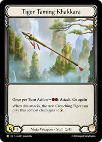 Tiger Taming Khakkara - LGS302 (LGS302) [Flesh and Blood: Promo Cards]