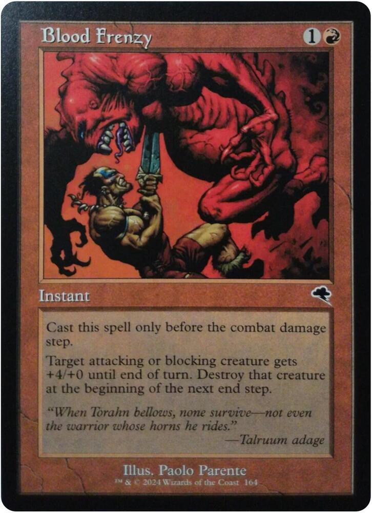 Blood Frenzy [The List Reprints]