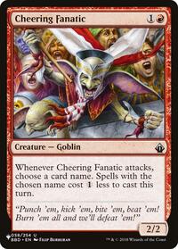 Cheering Fanatic (058/254) [The List Reprints]