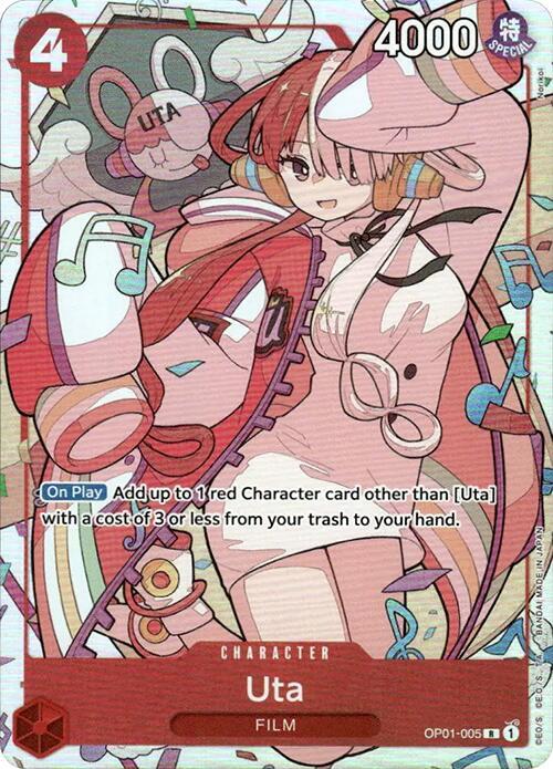 Uta - OP01-005 (Premium Card Collection -Uta-) (OP01-005) [One Piece Promotion Cards]