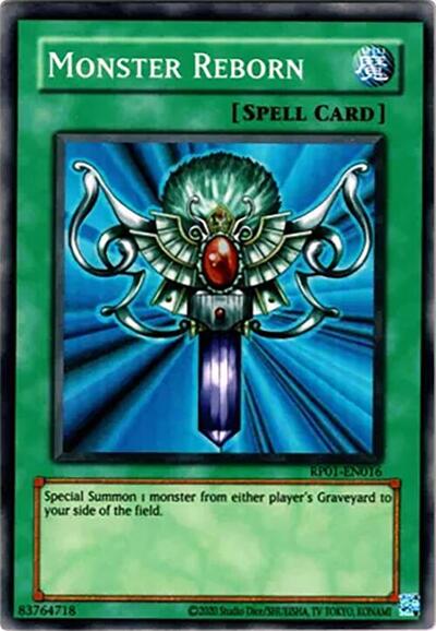 Monster Reborn (RP01-EN016) [Retro Pack (2020 Date Reprint)]