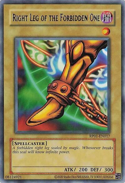 Right Leg of the Forbidden One (RP01-EN017) [Retro Pack (2020 Date Reprint)]