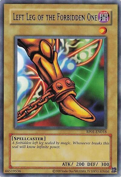 Left Leg of the Forbidden One (RP01-EN018) [Retro Pack (2020 Date Reprint)]