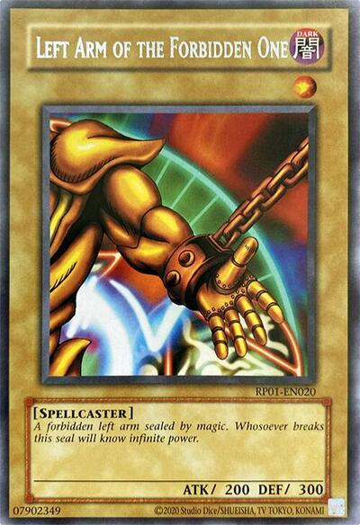 Left Arm of the Forbidden One (RP01-EN020) [Retro Pack (2020 Date Reprint)]
