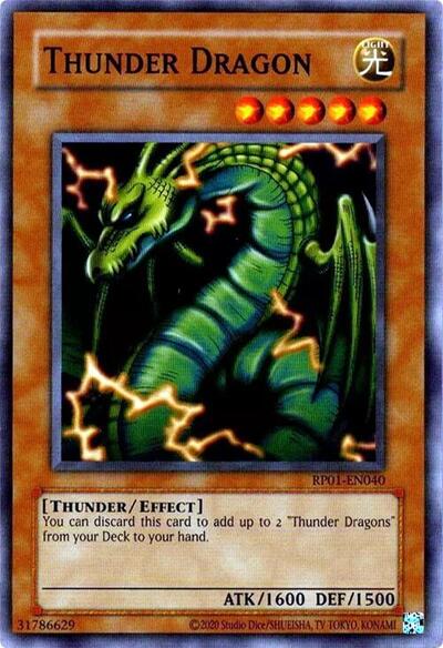 Thunder Dragon (RP01-EN040) [Retro Pack (2020 Date Reprint)]