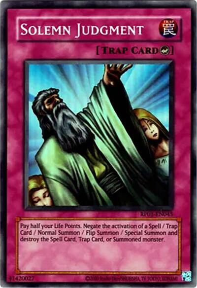 Solemn Judgment (RP01-EN045) [Retro Pack (2020 Date Reprint)]