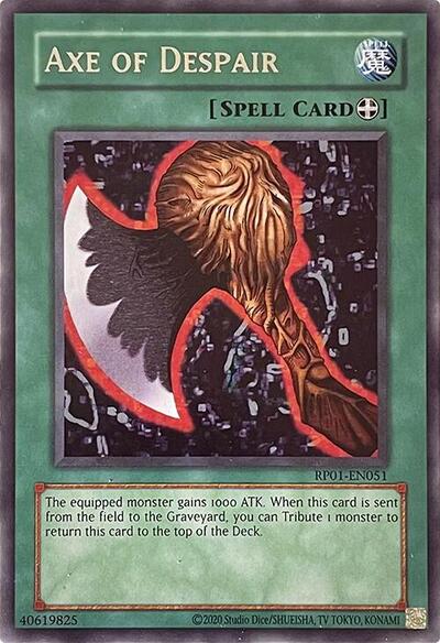 Axe of Despair (RP01-EN051) [Retro Pack (2020 Date Reprint)]