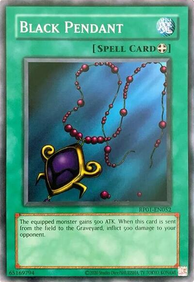 Black Pendant (RP01-EN052) [Retro Pack (2020 Date Reprint)]
