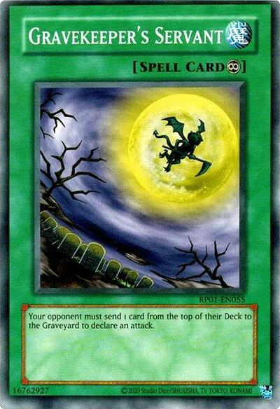 Gravekeeper's Servant (RP01-EN055) [Retro Pack (2020 Date Reprint)]
