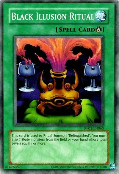Black Illusion Ritual (RP01-EN060) [Retro Pack (2020 Date Reprint)]
