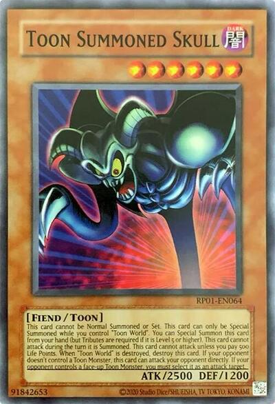 Toon Summoned Skull (RP01-EN064) [Retro Pack (2020 Date Reprint)]
