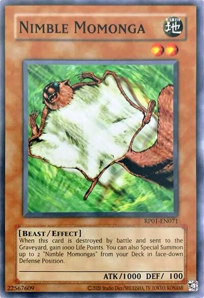 Nimble Momonga (RP01-EN071) [Retro Pack (2020 Date Reprint)]