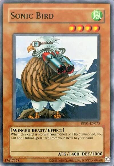 Sonic Bird (RP01-EN075) [Retro Pack (2020 Date Reprint)]