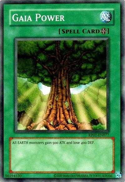 Gaia Power (RP01-EN077) [Retro Pack (2020 Date Reprint)]