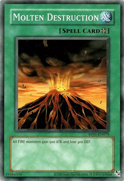 Molten Destruction (RP01-EN079) [Retro Pack (2020 Date Reprint)]
