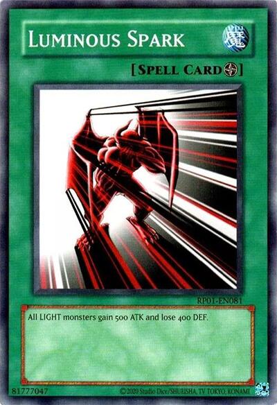Luminous Spark (RP01-EN081) [Retro Pack (2020 Date Reprint)]