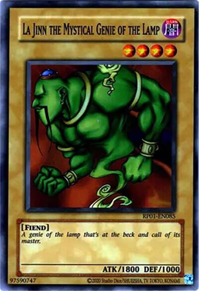 La Jinn the Mystical Genie of the Lamp (RP01-EN085) [Retro Pack (2020 Date Reprint)]