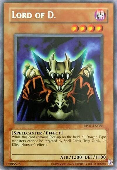 Lord of D. (RP01-EN086) [Retro Pack (2020 Date Reprint)]