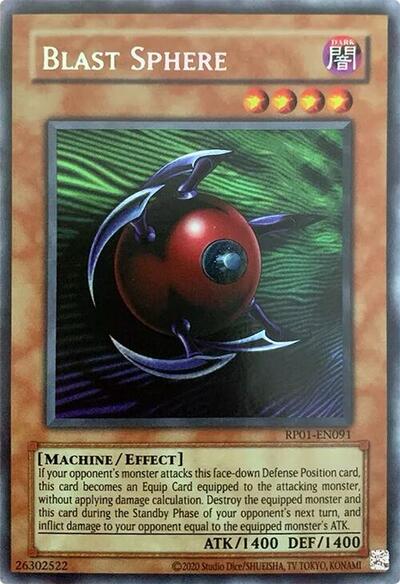 Blast Sphere (RP01-EN091) [Retro Pack (2020 Date Reprint)]
