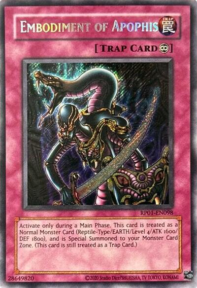 Embodiment of Apophis (RP01-EN098) [Retro Pack (2020 Date Reprint)]