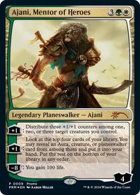 Ajani, Mentor of Heroes (Deluxe Commander Kit) (9) [Unique and Miscellaneous Promos]