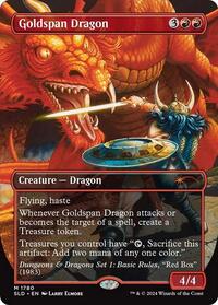 Goldspan Dragon (1780) [Secret Lair Drop Series]