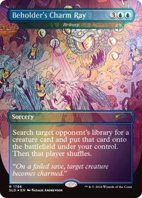 Beholder's Charm Ray - Bribery (Rainbow Foil) (1786) [Secret Lair Drop Series]