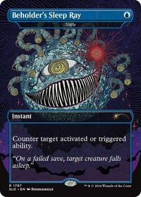 Beholder's Sleep Ray - Stifle (1787) [Secret Lair Drop Series]