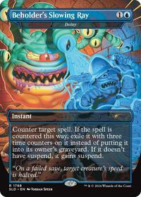 Beholder's Slowing Ray - Delay (1788) [Secret Lair Drop Series]