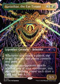 Karazikar, the Eye Tyrant (Rainbow Foil) (1791) [Secret Lair Drop Series]