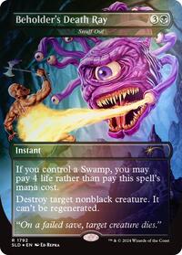 Beholder's Death Ray - Snuff Out (Rainbow Foil) (1792) [Secret Lair Drop Series]