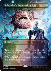 Beholder's Enervation Ray - Defile (Rainbow Foil) (1793) [Secret Lair Drop Series]