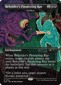 Beholder's Paralyzing Ray - Oubliette (1794) [Secret Lair Drop Series]