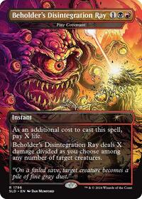 Beholder's Disintegration Ray - Fire Covenant (1796) [Secret Lair Drop Series]