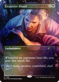 Exquisite Blood (Rainbow Foil) (1798) [Secret Lair Drop Series]