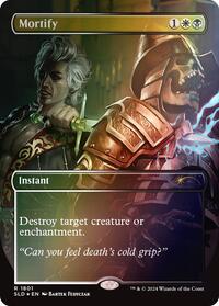 Mortify (Rainbow Foil) (1801) [Secret Lair Drop Series]