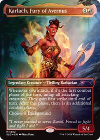 Karlach, Fury of Avernus (Rainbow Foil) (1802) [Secret Lair Drop Series]