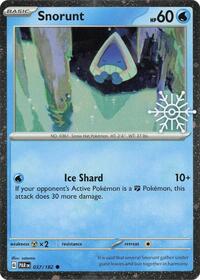 Snorunt - 037/182 (Holiday Calendar) (037/182) [Miscellaneous Cards & Products]