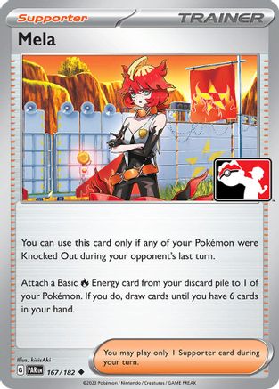 Mela 167/182  Prize Pack Series Cards - Uncommon
