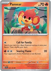 Pansear (021/142) [SV07: Stellar Crown]