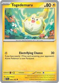 Togedemaru (054/142) [SV07: Stellar Crown]