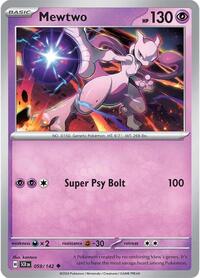 Mewtwo (059/142) [SV07: Stellar Crown]