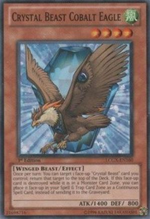 Crystal Beast Cobalt Eagle (LCGX-EN160) - Legendary Collection 2 Unlimited