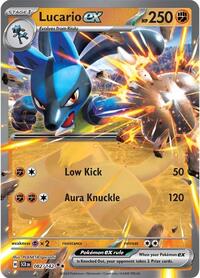 Lucario ex (082/142) [SV07: Stellar Crown]