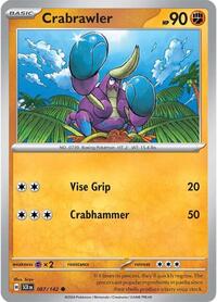 Crabrawler (087/142) [SV07: Stellar Crown]