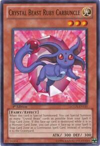 Crystal Beast Ruby Carbuncle (LCGX-EN155) [Legendary Collection 2]