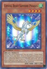 Crystal Beast Sapphire Pegasus (LCGX-EN161) [Legendary Collection 2]