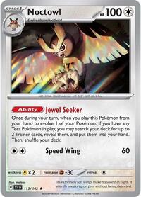 Noctowl (115/142) [SV07: Stellar Crown]