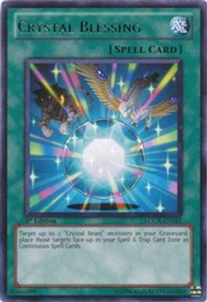 Crystal Blessing (LCGX-EN165) - Legendary Collection 2 Unlimited
