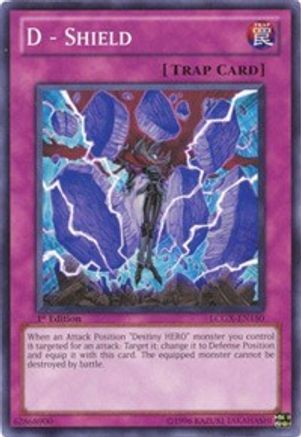 D - Shield (LCGX-EN150) - Legendary Collection 2 1st Edition